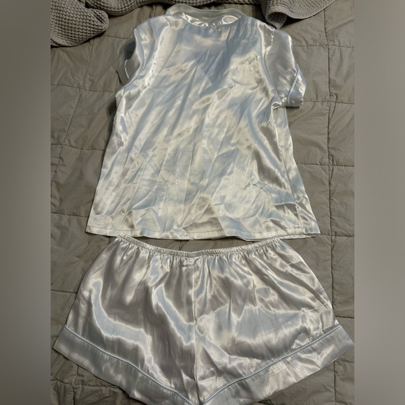 Bride pajama set (white) satin size small - Picture 7 of 7
